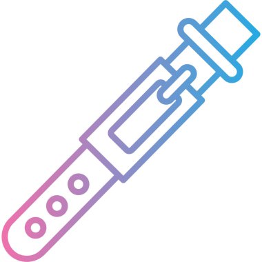 Şırınga simgesinin vektör illüstrasyonu