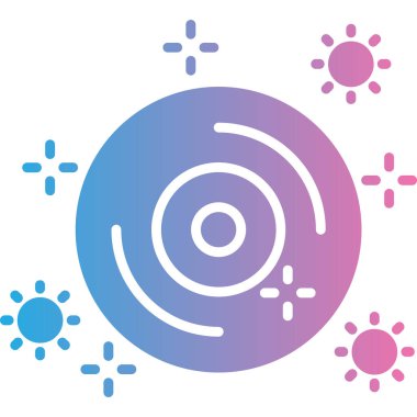 Virüs ikonu vektör illüstrasyonu