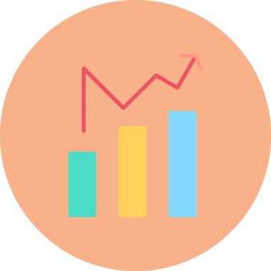 Grafik. Web simgesi basit illüstrasyon