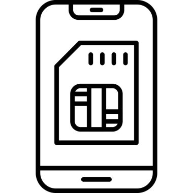 akıllı telefon kredi kartı simgesi, özet biçimi