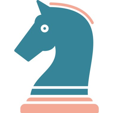 At. Web simgesi basit illüstrasyon