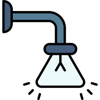 Su dokunun vektör çizim