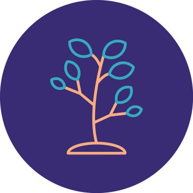 Ağacın vektör simgesi