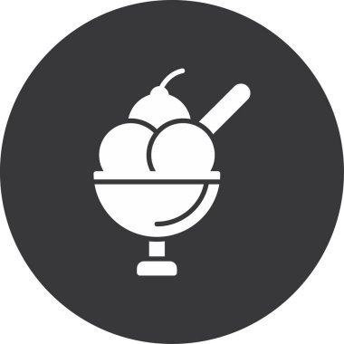 Gıda simgesinin vektör illüstrasyonu