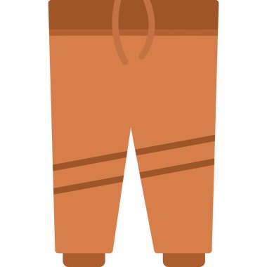 pantolon simgesi vektör illüstrasyonu