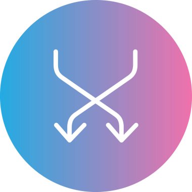 ok simgesinin vektör illüstrasyonu