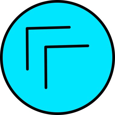 ok simgesi vektör illüstrasyonu