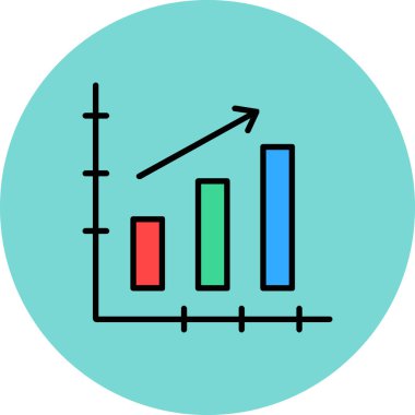 Grafik. Web simgesi basit illüstrasyon