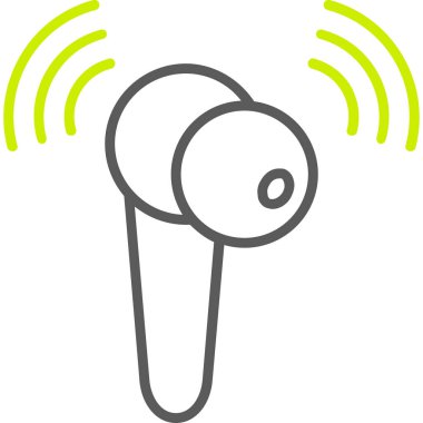 Çizgi film simgesinin vektör çizimi