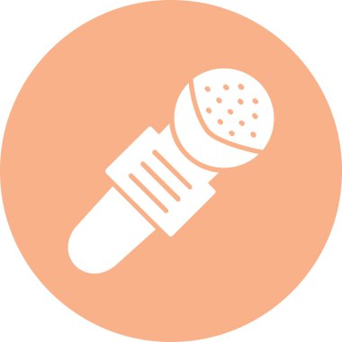 Konuşmacı. Web simgesi basit illüstrasyon