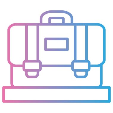 vektör bavulu resimleme