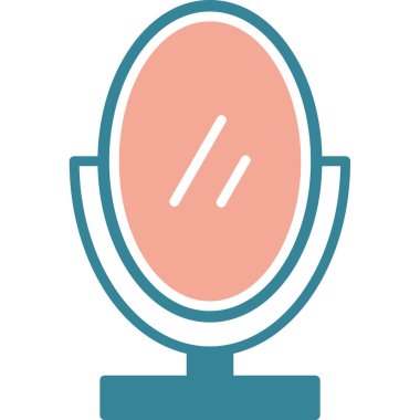 Mikrofon. Web simgesi basit illüstrasyon