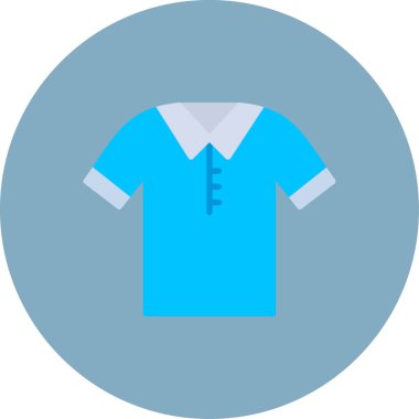 gömlek web simgesi basit illüstrasyon