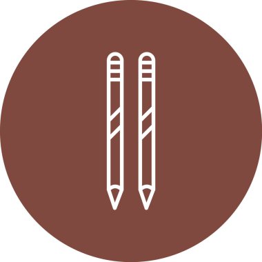 kalem simgesi vektör illüstrasyonu