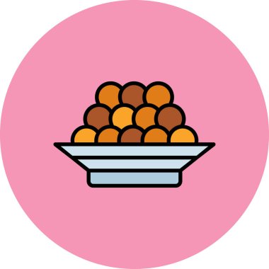 Kase. Web simgesi basit illüstrasyon