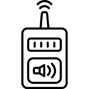 radyo kontrol simgesi, özet biçimi