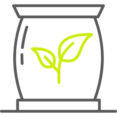 Bitki saksısı. Basit tasarım