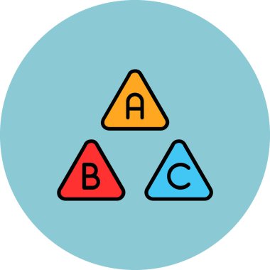 Vektör illüstrasyonu, simge ögesi arkaplanı