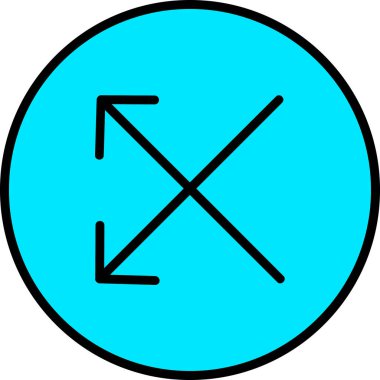 ok simgesinin vektör illüstrasyonu