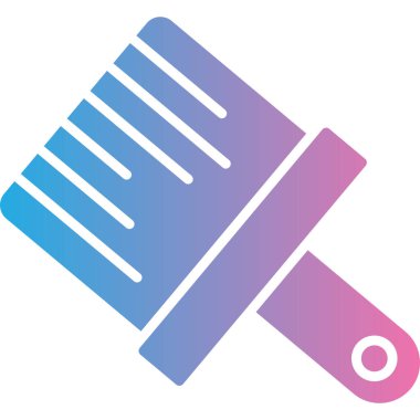 Tarak. Web simgesi basit illüstrasyon