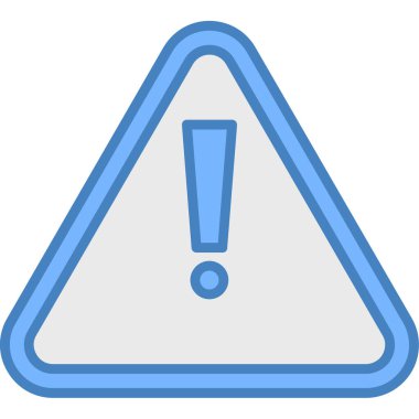 uyarı simgesi vektör illüstrasyonu