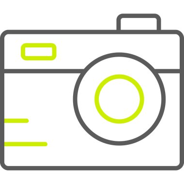 fotoğraf kamera düz simgesi