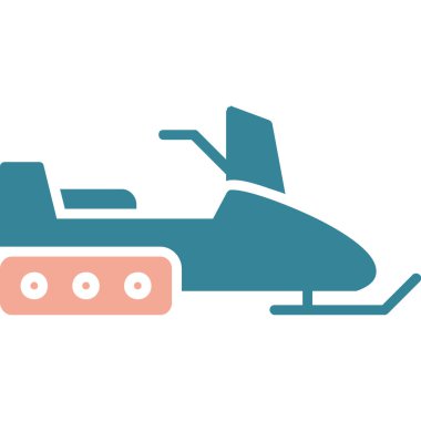 Düz stil askeri helikopter simgesi