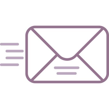 Kişisel ve ticari kullanım için mesaj vektör simgesi simgesi vektör çizimi..