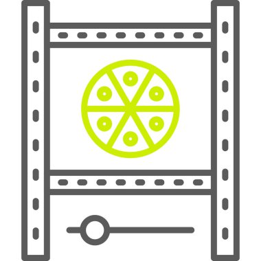 Takvim simgesi, vektör çizimi