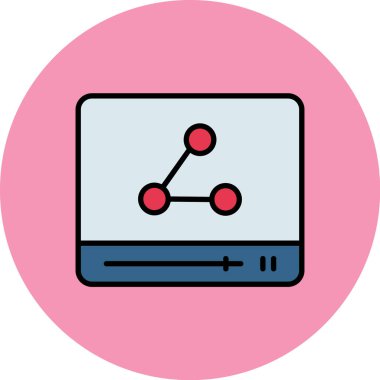 bilgisayar simgesi, vektör illüstrasyonu