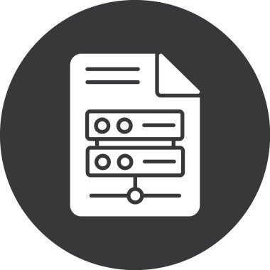 dosya vektör simgesi, modern biçim