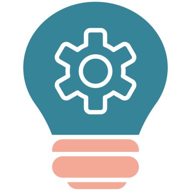 ampul simgesi vektör illüstrasyonu