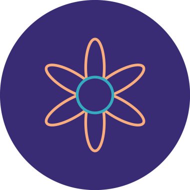 Güzel bir çiçeğin vektör çizimi