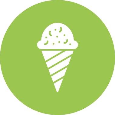 dondurma vektör simgesi modern illüstrasyon