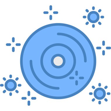 Hayran. Web simgesi basit illüstrasyon