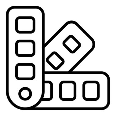 Kabarcık simgesi, dış hat biçimi