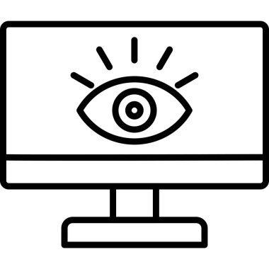Bilgisayarlı bir göz ekranı