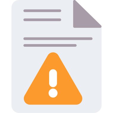 hata vektör renk çizgisi simgesi