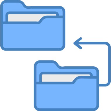 dosya dizini doküman simgesi doldurulmuş ana hatlar biçiminde