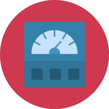 Hız ölçer simge vektör çizim