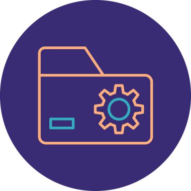 seo modern simgesinin vektör illüstrasyonu