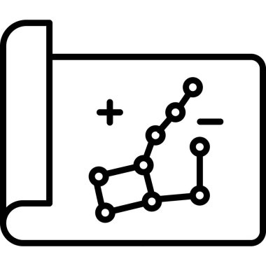 Molekül simgesi vektör illüstrasyonu