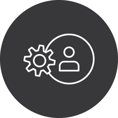 seo modern simgesinin vektör illüstrasyonu