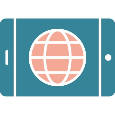 internet web vektör simgesi