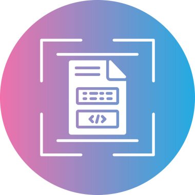 Web tasarım ikonu vektör illüstrasyonu