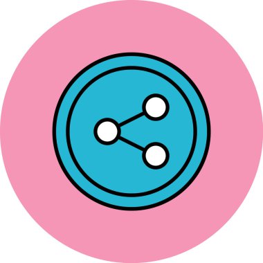 Seo simgesinin vektör illüstrasyonu