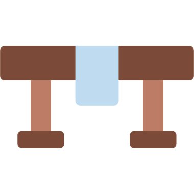 Çizgi film ahşap tablonun vektör çizimi