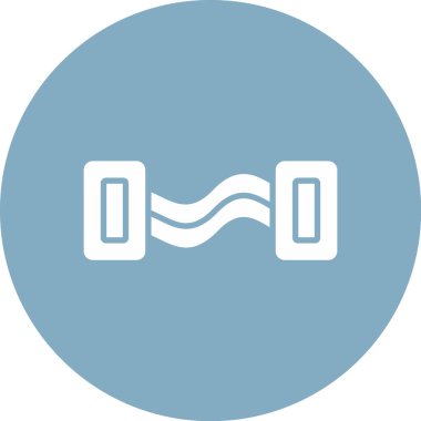 Modern b 'nin vektör illüstrasyonu eksik simgesi