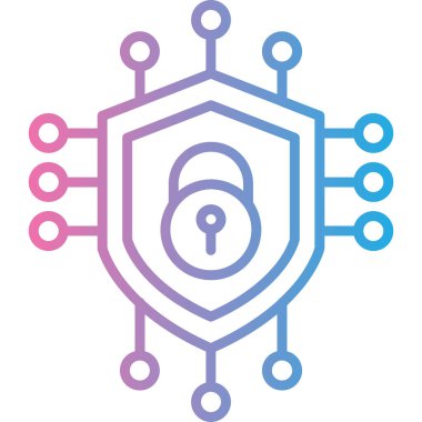 Siber güvenlik. Web simgesi