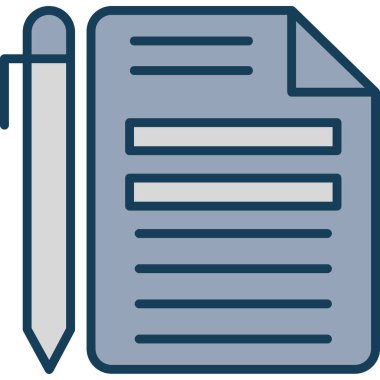 dosya belgesi. Basit tasarım